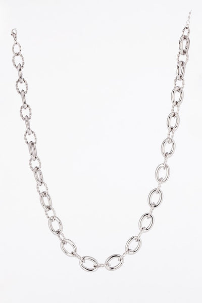 Bold Chain Necklace Silver