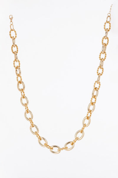 Bold Chain Necklace Gold