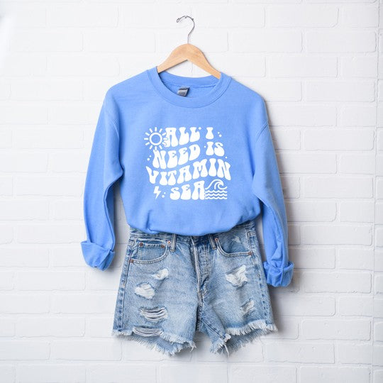 Vitamin Sea Graphic Sweatshirt