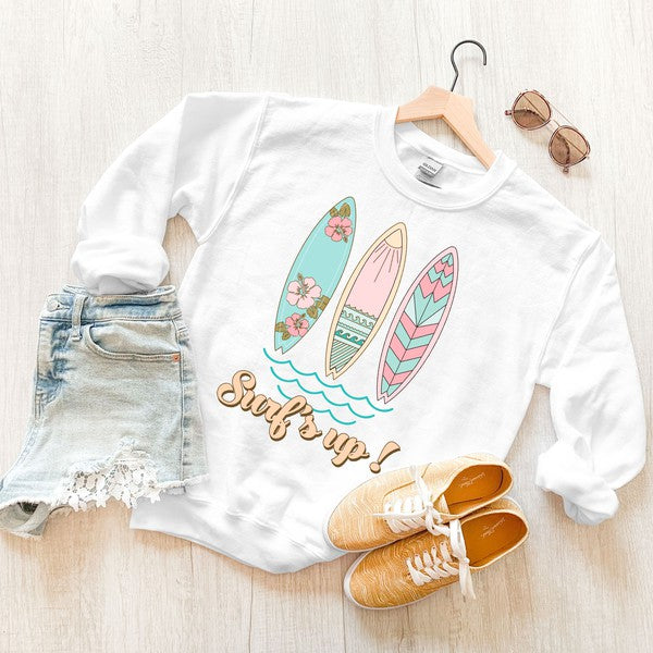 Surf's Up Graphic Sweatshirt