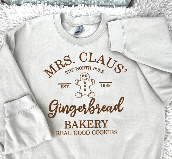 Gingerbread Bakery Sweatshirt Christmas Sweatshirt