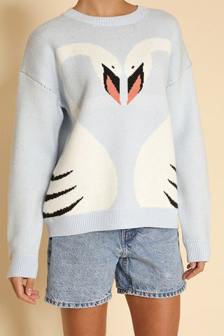 Swan Knit Sweater