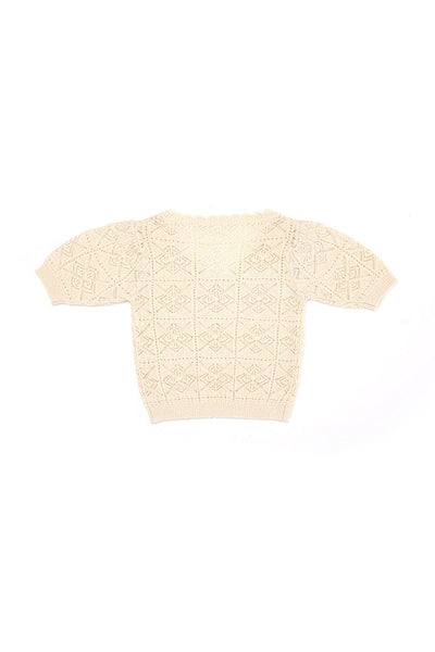 Crochet Knit Top