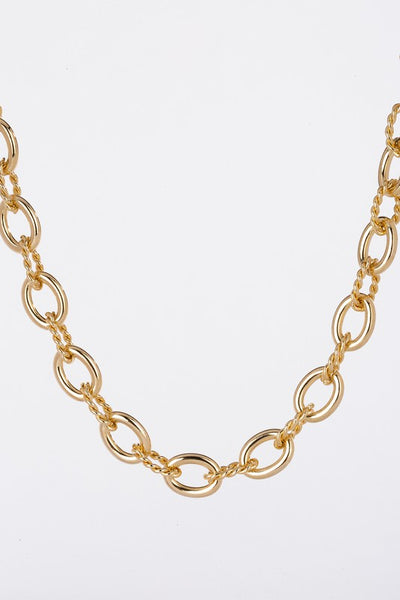 Bold Chain Necklace Gold