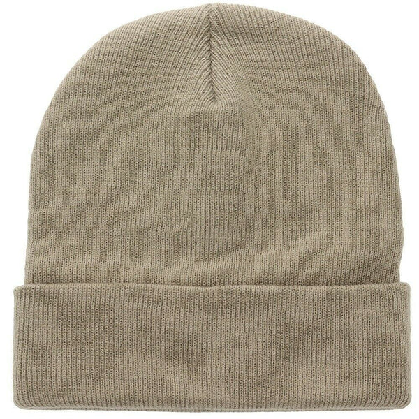 Beanie Hat Unisex Mens Womens Plain Solid Knit Hat 25 COLORS Fall Winter Soft - PalmTreeSky