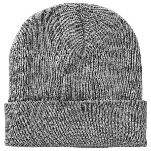 Beanie Hat Unisex Mens Womens Plain Solid Knit Hat 25 COLORS Fall Winter Soft - PalmTreeSky