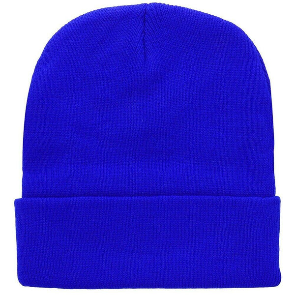 Beanie Hat Unisex Mens Womens Plain Solid Knit Hat 25 COLORS Fall Winter Soft - PalmTreeSky