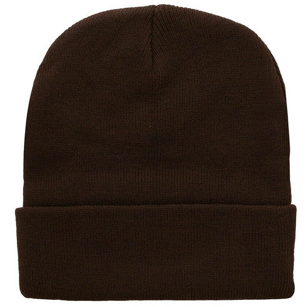 Beanie Hat Unisex Mens Womens Plain Solid Knit Hat 25 COLORS Fall Winter Soft - PalmTreeSky