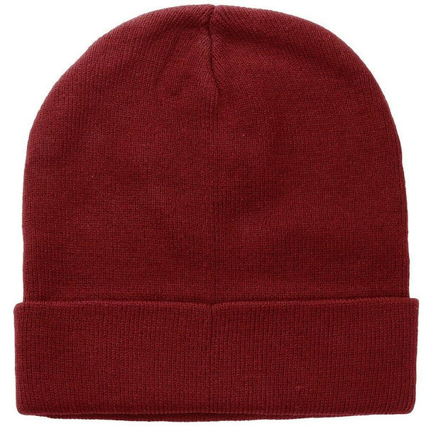 Beanie Hat Unisex Mens Womens Plain Solid Knit Hat 25 COLORS Fall Winter Soft - PalmTreeSky