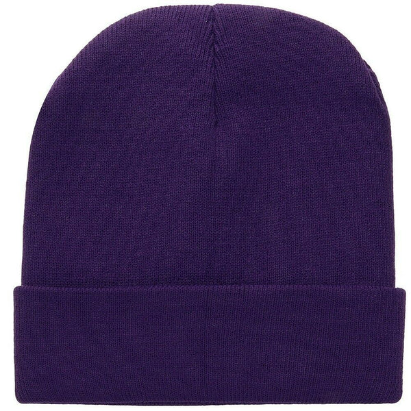 Beanie Hat Unisex Mens Womens Plain Solid Knit Hat 25 COLORS Fall Winter Soft - PalmTreeSky