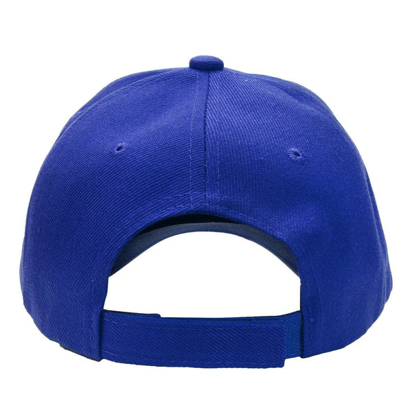 Baseball Cap Solid Plain Basic Adjustable Fitted Strap Back Unisex Hats ROYBLU - PalmTreeSky